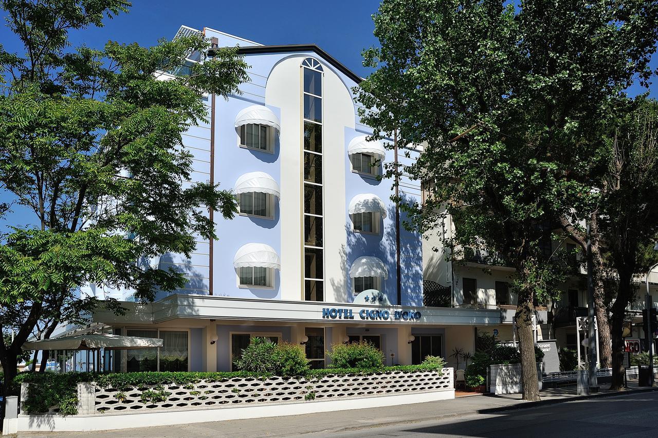 Hotel Cigno D'Oro Riccione Esterno foto