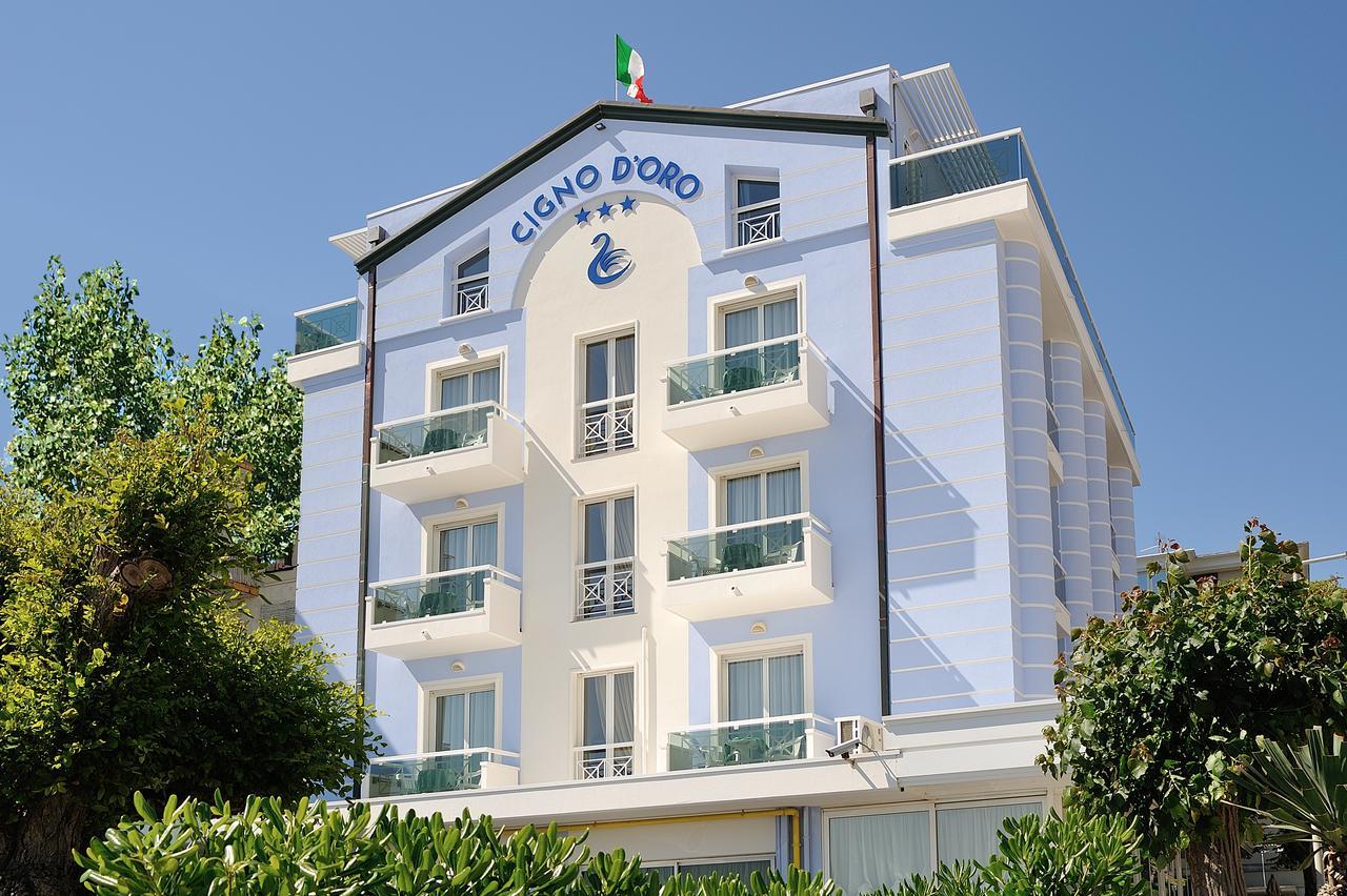 Hotel Cigno D'Oro Riccione Esterno foto
