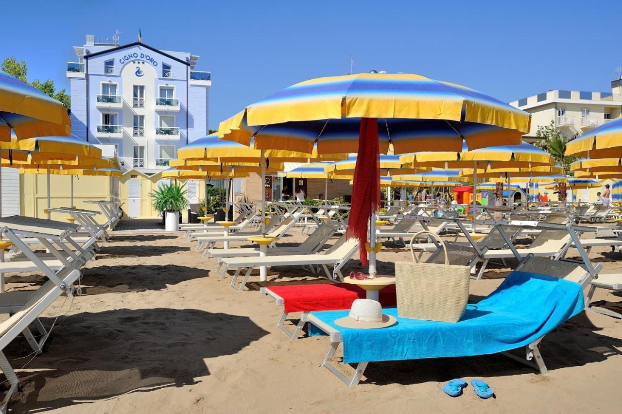 Hotel Cigno D'Oro Riccione Esterno foto